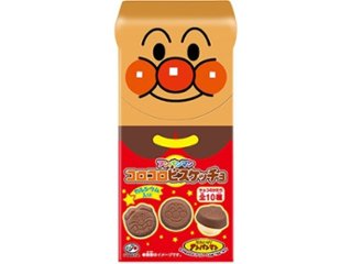 不二家 アンパンマンコロコロビスケッチョ ３４ｇ ×10 【送料込】(一部地域別途)の画像