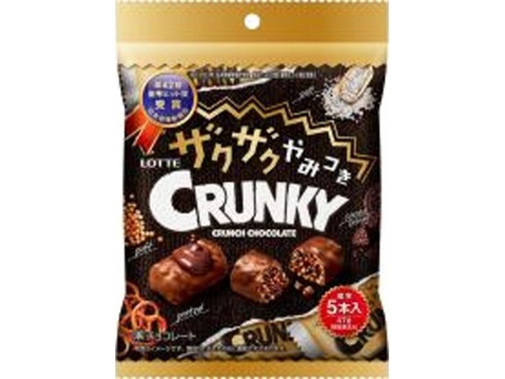 ロッテ ザクザクやみつきクランキー ＰＰ４７ｇ ×64 【送料込】(一部地域別途)画像