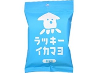 三真 ラッキーイカマヨおかき３４ｇ   ×12 【送料込】(一部地域別途)の画像