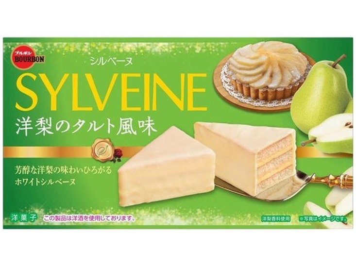 ブルボン シルベーヌ 洋梨のタルト風味６個 ×5 【送料込】(一部地域別途)画像