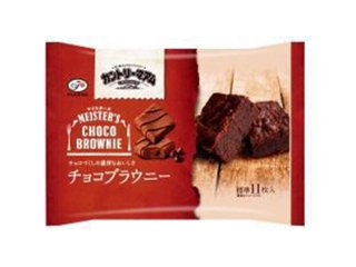 不二家 カントリーマアムマイスターズチョコ１２４ｇ ×18 【送料込】(一部地域別途)の画像