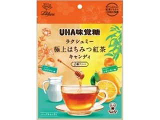 味覚糖 極上はちみつ紅茶キャンディ２種７５ｇ ×6 【送料込】(一部地域別途)の画像