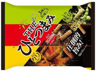 岩塚製菓 ＴＨＥひとつまみアソート１５５ｇ   ×10 【送料込】(一部地域別途)の画像