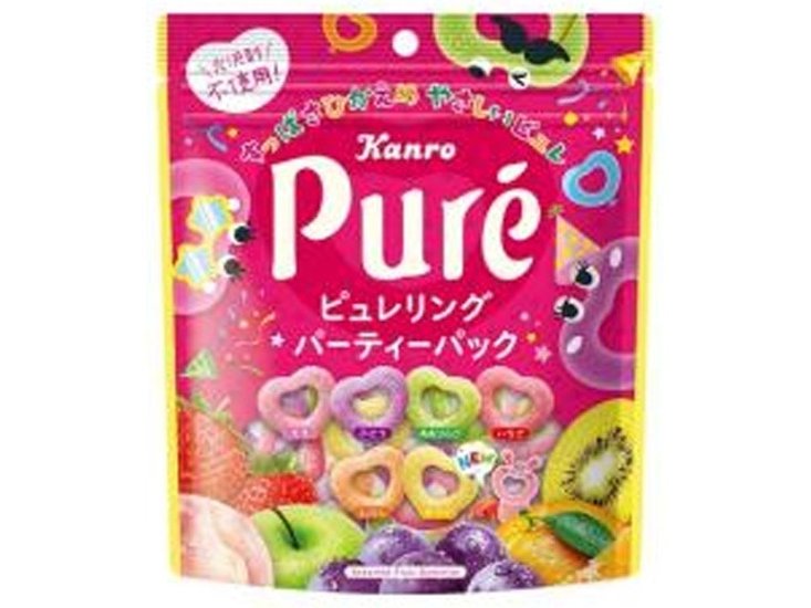 カンロ ピュレリングパーティーパック １５９ｇ ×4 【送料込】(一部地域別途)画像