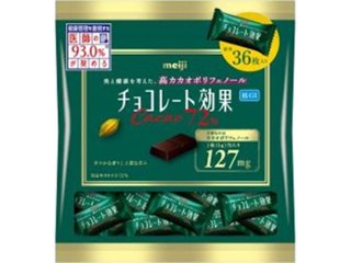 明治 チョコレート効果 カカオ７２％大袋２２５ｇ   ×36 【送料込】(一部地域別途)の画像