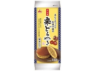 井村屋 ３コ入あんこたっぷり和菓子屋の栗どら焼   ×6 【送料込】(一部地域別途)の画像