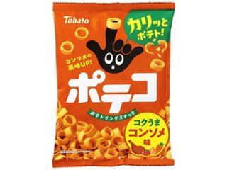 東ハト ポテコ コンソメ味６０ｇ   ×12 【送料込】(一部地域別途)の画像