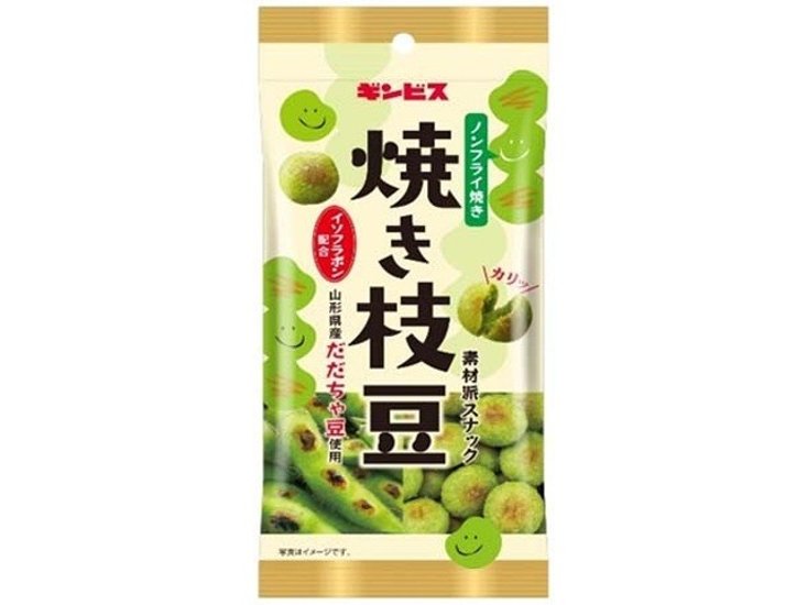 ギンビス 焼き枝豆 ３８ｇ ×80 【送料込】(一部地域別途)画像