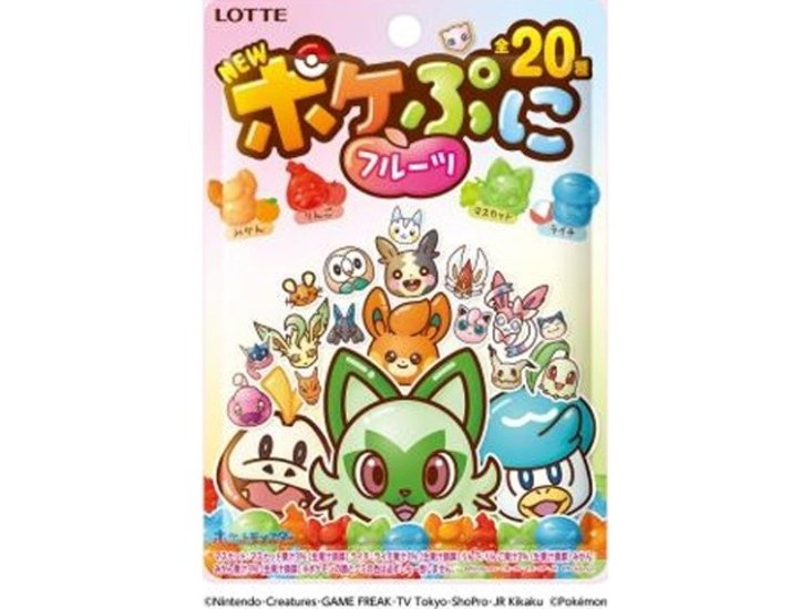 ロッテ ポケぷにフルーツ ８０ｇ ×12 【送料込】(一部地域別途)画像
