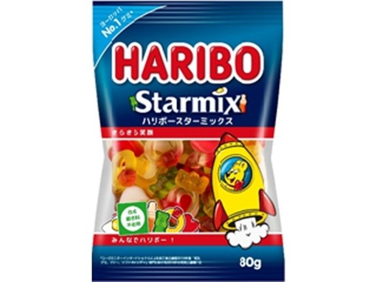 ハリボー スターミックス ８０ｇ ×10 【送料込】(一部地域別途)画像