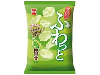 岩塚製菓 ふわっと 枝豆味４１ｇ   ×10 【送料込】(一部地域別途)の画像