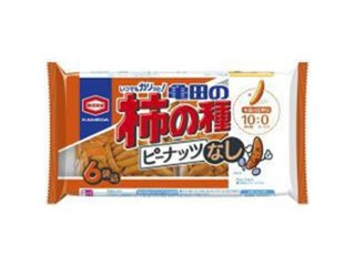 亀田 柿の種ピーナッツなし ６袋詰１３５ｇ ×12 【送料込】(一部地域別途)の画像