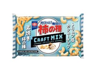 亀田 柿の種クラフトＭＩＸカシューナッツ４袋 ×12 【送料込】(一部地域別途)の画像