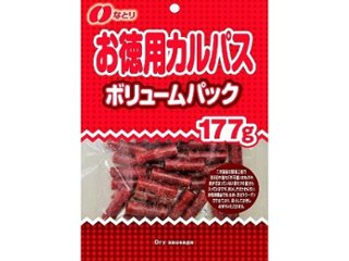 なとり お徳用カルパス ボリュームパック１７７ｇ  ×10 【送料込】(一部地域別途)の画像