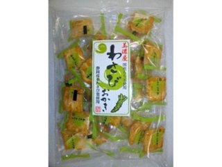 美濃屋 わさびおかき ８０ｇ ×12 【送料込】(一部地域別途)の画像