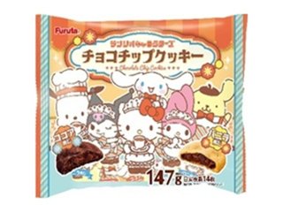 フルタ サンリオキャラクターズチョコチップクッキー ×28 【送料込】(一部地域別途)の画像