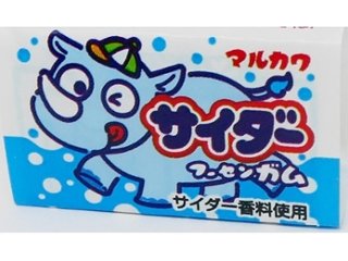 丸川製菓 １２サイダーガム １個   ×55 【送料込】(一部地域別途)の画像