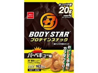 おやつカンパニー ボディスタープロテインバーベキュー味   ×24 【送料込】(一部地域別途)の画像