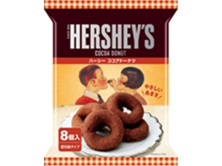 ハーシー ココアドーナツ ８個 ×12 【送料込】(一部地域別途)画像