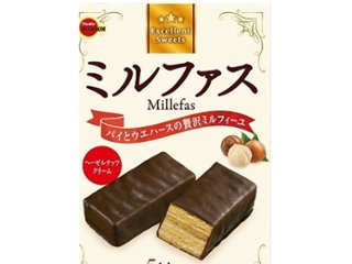 ブルボン ミルファス ５個 ×5 【送料込】(一部地域別途)の画像