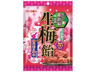 リボン ９０ｇ 生梅飴 ×12 【送料込】(一部地域別途)の画像
