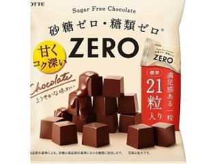 ロッテ ゼロチョコレート袋 ８４ｇ   ×18 【送料込】(一部地域別途)の画像