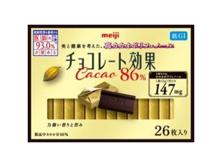 明治 チョコレート効果カカオ８６％ ２６枚 ×6 【送料込】(一部地域別途)画像