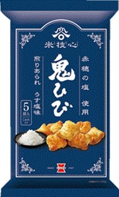 岩塚製菓 鬼ひびうす塩味 １１６ｇ ×12 【送料込】(一部地域別途)の画像