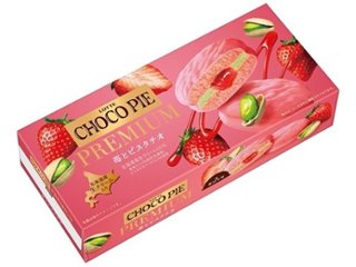 ロッテ チョコパイプレミアム 苺とピスタチオ６個  ×5 【送料込】(一部地域別途)の画像