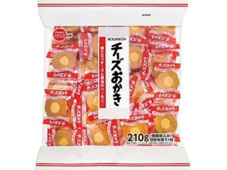 ブルボン チーズおかき ２１０ｇ ×10 【送料込】(一部地域別途)画像