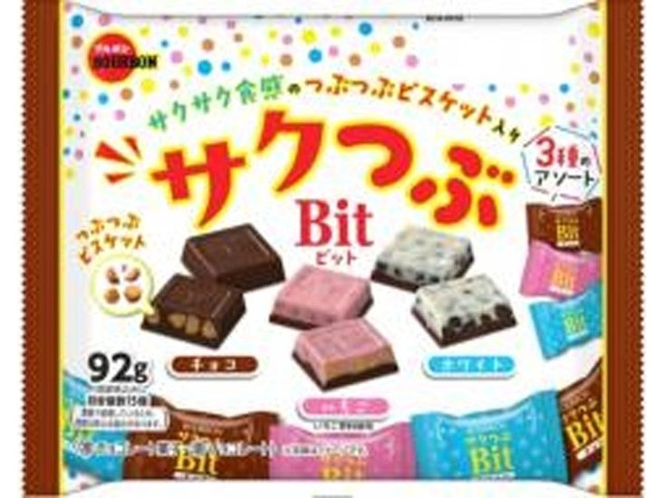 ブルボン サクつぶビット ９２ｇ   ×12 【送料込】(一部地域別途)画像