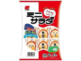 三幸製菓 ミニサラダ えびしお味５６ｇ ×16 【送料込】(一部地域別途)の画像