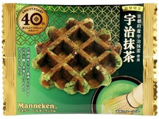 マネケン 宇治抹茶ワッフル  ×6 【送料込】(一部地域別途)の画像
