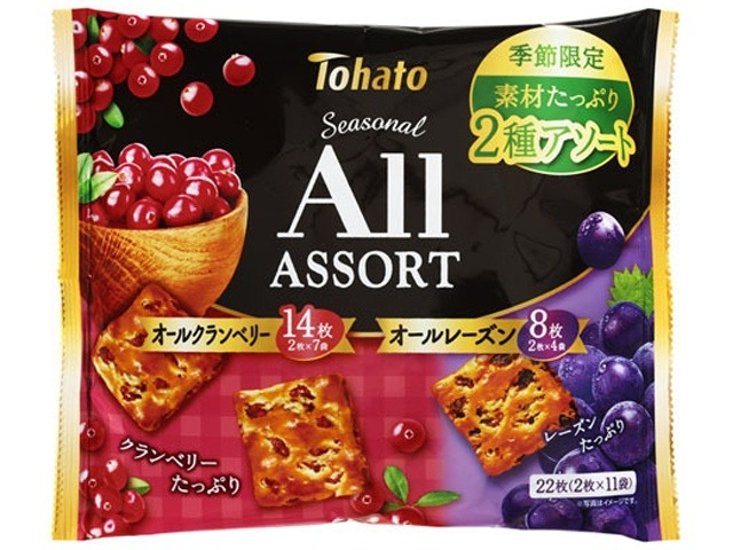 東ハト シーズナルオールアソート２枚×１１袋  ×16 【送料込】(一部地域別途)画像