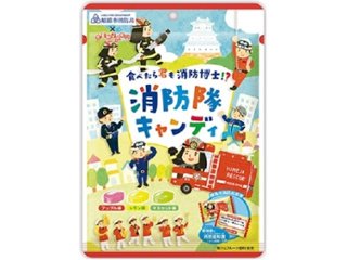 扇雀飴 消防隊キャンディ７０ｇ ×20 【送料込】(一部地域別途)の画像