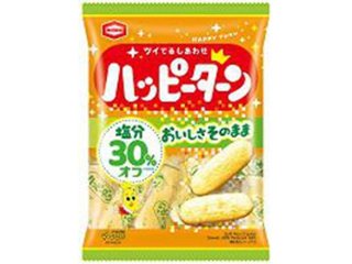 亀田 減塩ハッピ−タ−ン ８３ｇ ×12 【送料込】(一部地域別途)の画像