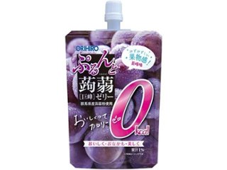 オリヒロプランデュ 蒟蒻ゼリー０ｋｃａｌ巨峰 ×48 【送料込】(一部地域別途)の画像