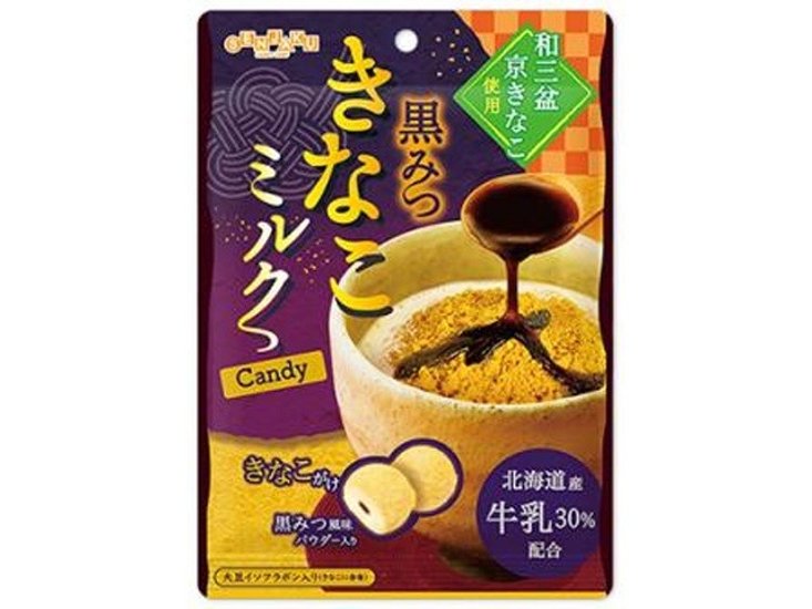 扇雀飴 黒みつきなこミルクＣａｎｄｙ７０ｇ ×10 【送料込】(一部地域別途)画像