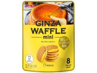 ギンビス ギンザワッフルミニ癒しのチーズケーキ風 ×12 【送料込】(一部地域別途)の画像