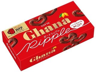 ロッテ ガーナリップル ５８ｇ ×10 【送料込】(一部地域別途)の画像