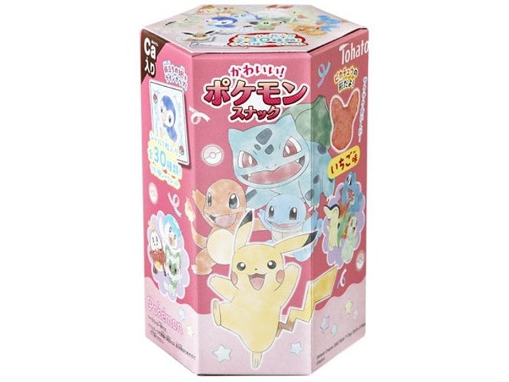 東ハト かわいい！ポケモンスナック いちご味２３ｇ  ×48 【送料込】(一部地域別途)画像