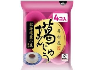 井村屋 袋入葛まんじゅう ４個 ×10 【送料込】(一部地域別途)の画像