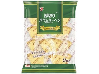 エース 厚切りバウムクーヘン ９個  ×12 【送料込】(一部地域別途)の画像
