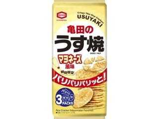 亀田 うす焼 マヨネーズ風味７０ｇ ×12 【送料込】(一部地域別途)の画像