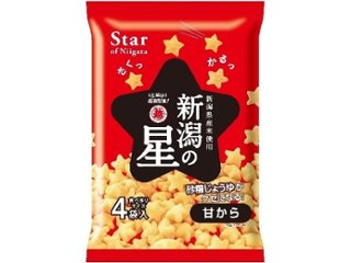 越後製菓 新潟の星 甘から８０ｇ ×12 【送料込】(一部地域別途)の画像