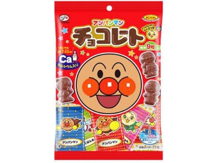 不二家 アンパンマンチョコ 小袋３４ｇ ×160 【送料込】(一部地域別途)画像