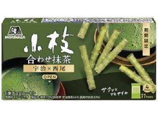 森永 小枝 合わせ抹茶４４本  ×10 【送料込】(一部地域別途)の画像