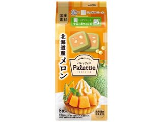不二家 パレッティエ 北海道産メロン８枚  ×5 【送料込】(一部地域別途)の画像