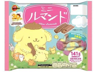 ブルボン ミニルマンドＳＰポムポムプリン１４１ｇ  ×12 【送料込】(一部地域別途)の画像