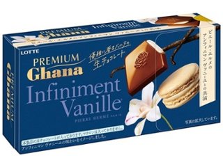 ロッテ プレミアムガーナ生チョコヴァニーユ１２枚  ×6 【送料込】(一部地域別途)の画像